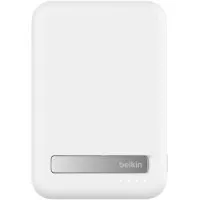 Портативный аккумулятор с беспроводной зарядкой Belkin BoostCharge Pro Magnetic Qi2 10000mAh 15W (BPD008BTWH) White