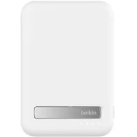 Портативный аккумулятор с беспроводной зарядкой Belkin BoostCharge Pro Magnetic Qi2 8000mAh 15W (BPD007BTWH) White