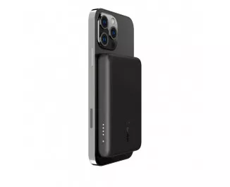 Портативный аккумулятор с беспроводной зарядкой Belkin MagSafe Wireless 2500mAh Black (BPD002BTBK)