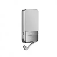 Портативный аккумулятор с беспроводной зарядкой EcoFLow RAPID Magnetic 5000mAh 30W Silver (EF-RAPID5000-EU)