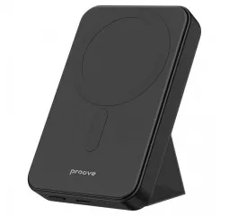 Портативный аккумулятор с беспроводной зарядкой Proove Hyperion 20W 10000mAh Black (PBHP15020001)