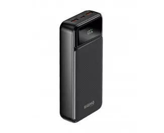 Портативный аккумулятор Sigma mobile X-Power SI20A4QL 20000mAh Black (4827798799710)