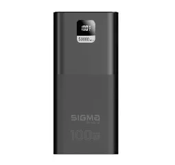 Портативний акумулятор Sigma mobile X-Power SI50A6QLX 50000mAh Black (4827798741313)