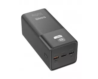 Портативний акумулятор Sigma mobile X-Power SI50A6QLX 50000mAh Black (4827798741313)