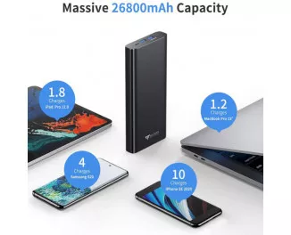 Портативний акумулятор Voltero S25 26800mAh 100W Black (8720828063101, 6090525828894)