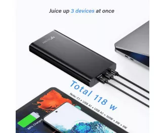 Портативний акумулятор Voltero S25 26800mAh 100W Black (8720828063101, 6090525828894)