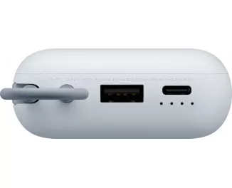 Портативный аккумулятор Xiaomi 10000mAh 22.5W Integrated Cable Blue (BHR9073GL)