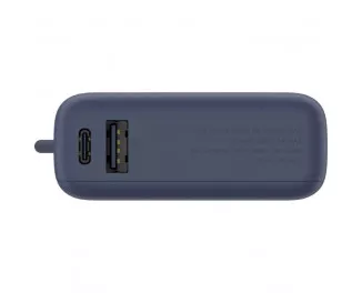 Портативний акумулятор Xiaomi 10000mAh 33W Integrate Cable Blue (BHR9341GL)