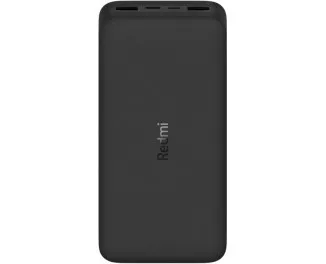 Портативный аккумулятор Xiaomi Mi Power Bank Redmi 20000mAh Black (PB200LZM, VXN4304GL, VXN4285CN)