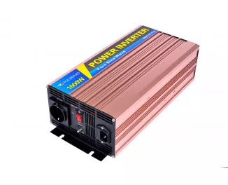 Преобразователь (инвертор) + зарядное устройство Pulsepad PSWCH-1000 12V 1000W PURE SINE WAVE