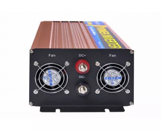 Перетворювач (інвертор) + зарядний пристрій Pulsepad PSWCH-1000 12V 1000W PURE SINE WAVE