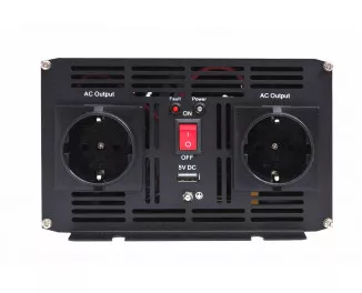 Перетворювач (інвертор) Pulsepad MSW-1000 12V 1000W MODIFIED SINE WAVE