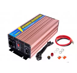 Преобразователь (инвертор) Pulsepad PSW-1000 12V 1000W PURE SINE WAVE