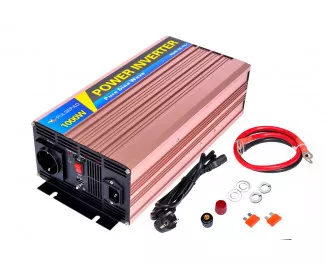 Преобразователь (инвертор) Pulsepad PSW-1000 12V 1000W PURE SINE WAVE