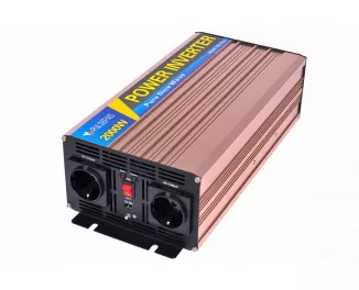 Перетворювач (інвертор) Pulsepad PSW-2000 12V 2000W PURE SINE WAVE