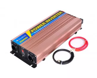 Преобразователь (инвертор) Pulsepad PSW-3000 12V 3000W PURE SINE WAVE
