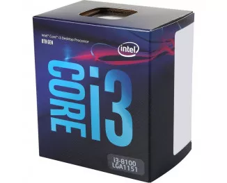 Процесор Intel Core i3-8100 (BX80684I38100) Box + Cooler