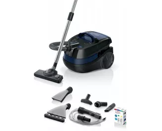 Пылесос BOSCH Serie | 4 AquaWash&Clean BWD41700 Dark Blue