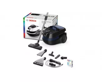Пылесос BOSCH Serie | 4 AquaWash&Clean BWD41700 Dark Blue
