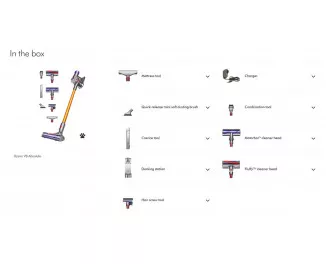 Пилосос Dyson V8 Absolute Silver/Nickel (476547-01) EU