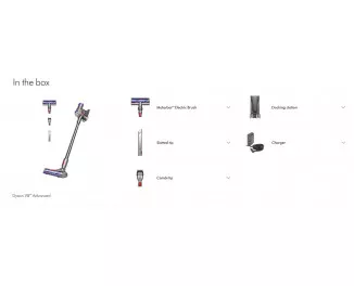 Пилосос Dyson V8 Advanced Silver/Nickel (492636-01) EU