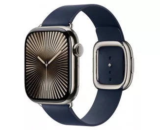 Ремешок для Apple Watch 42mm Apple Modern Buckle Deep Blue - Medium (MXW13)