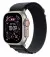 Ремешок для Apple Watch Ultra 49mm Apple Alpine Loop Black - Natural Titanium Finish - Medium (MFTF4)