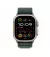 Ремешок для Apple Watch Ultra 49mm Apple Alpine Loop Dark Green - Natural Titanium Finish - Medium (MXMV3)