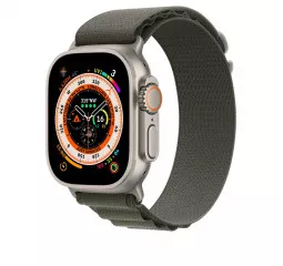 Ремешок для Apple Watch Ultra 49mm Apple Alpine Loop Green - Small (MQE23)