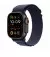 Ремешок для Apple Watch Ultra 49mm Apple Alpine Loop Navy - Black Titanium Finish - Medium (MYPX3)