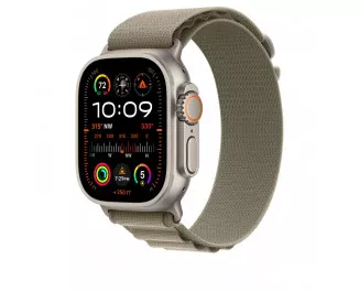 Ремешок для Apple Watch Ultra 49mm Apple Alpine Loop Olive - Medium (MT5U3)