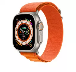 Ремешок для Apple Watch Ultra 49mm Apple Alpine Loop Orange - Small (MQDY3)