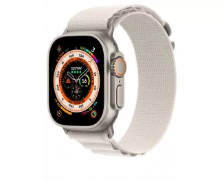Ремешок для Apple Watch Ultra 49mm Apple Alpine Loop Starlight - Medium (MQE63)