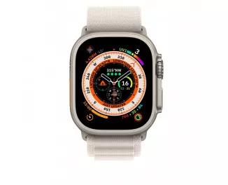 Ремешок для Apple Watch Ultra 49mm Apple Alpine Loop Starlight - Medium (MQE63)