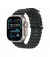 Ремешок для Apple Watch Ultra 49mm Apple Ocean Band Black - Natural Titanium Finish (MXTL3)