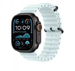 Ремешок для Apple Watch Ultra 49mm Apple Ocean Band Ice Blue - Black Titanium Finish (MYP83)
