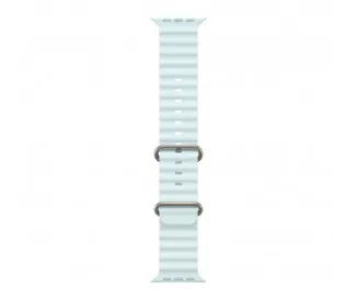 Ремешок для Apple Watch Ultra 49mm Apple Ocean Band Ice Blue - Natural Titanium Finish (MXTF3)