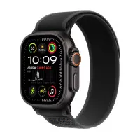 Ремінець для Apple Watch Ultra 49mm Apple Trail Loop Black - S/M - Black Titanium Finish (MYQ53)