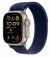 Ремешок для Apple Watch Ultra 49mm Apple Trail Loop Blue - M/L - Natural Titanium Finish (MXTW3)