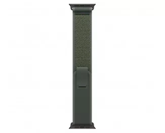 Ремешок для Apple Watch Ultra 49mm Apple Trail Loop Green - S/M - Black Titanium Finish (MYQ33)
