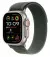 Ремешок для Apple Watch Ultra 49mm Apple Trail Loop Green - S/M - Natural Titanium Finish (MXTN3)