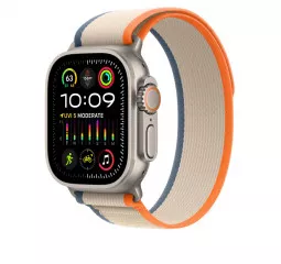 Ремешок для Apple Watch Ultra 49mm Apple Trail Loop Orange/Beige - M/L (MT5X3)