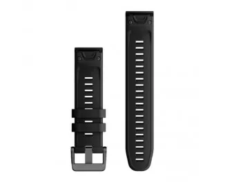 Ремінець для смарт-годинника GARMIN QuickFit 22 Watch Bands Black Silicone (010-13280-00)