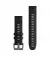Ремінець для смарт-годинника GARMIN QuickFit 22 Watch Bands Black Silicone (010-13280-00)