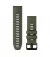 Ремінець для смарт-годинника GARMIN QuickFit 26 Watch Bands Moss/Graphite Silicone (010-13281-07)