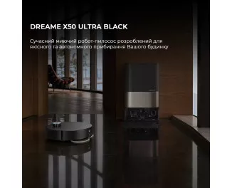 Робот-пилосос Dreame X50 Ultra Black (RLX85CE-6-BL)