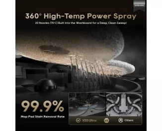 Робот-пилосос Dreame X50 Ultra Complete Black