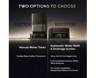 Робот-пилосос Dreame X50 Ultra Complete Black