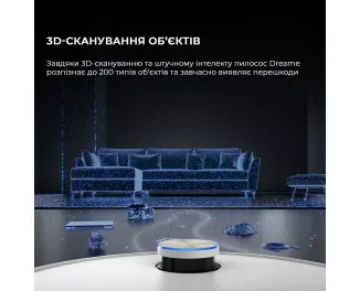 Робот-пилосос Dreame X50 Ultra White (RLX85CE-6-Wh)