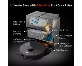 Робот-пылесос RoboRock S8 Max Ultra Black S8MU52-00